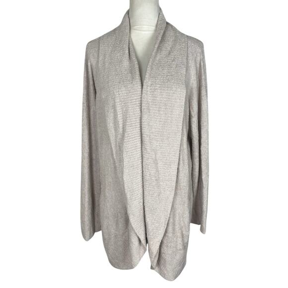 Barefoot Dreams CozyChic Lite Circle Cardigan Sweater Drapey Plus Size 2X - Picture 1 of 6